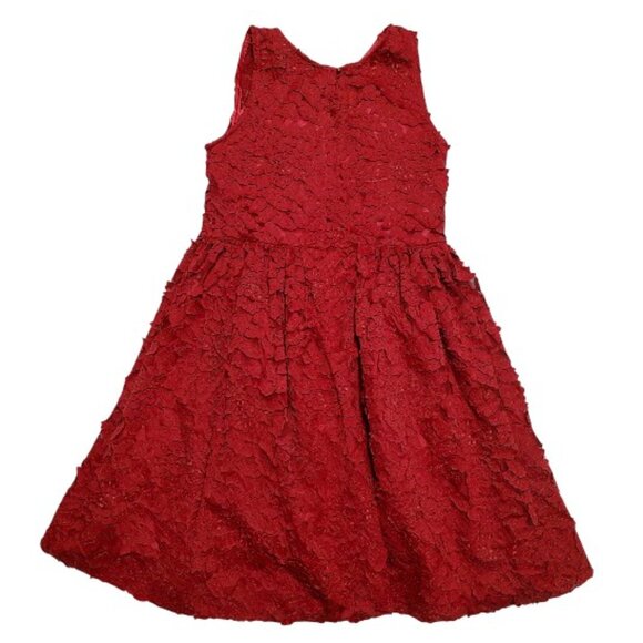 Chasing Fireflies Red HiLo Dress Size 8 - Picture 4 of 5